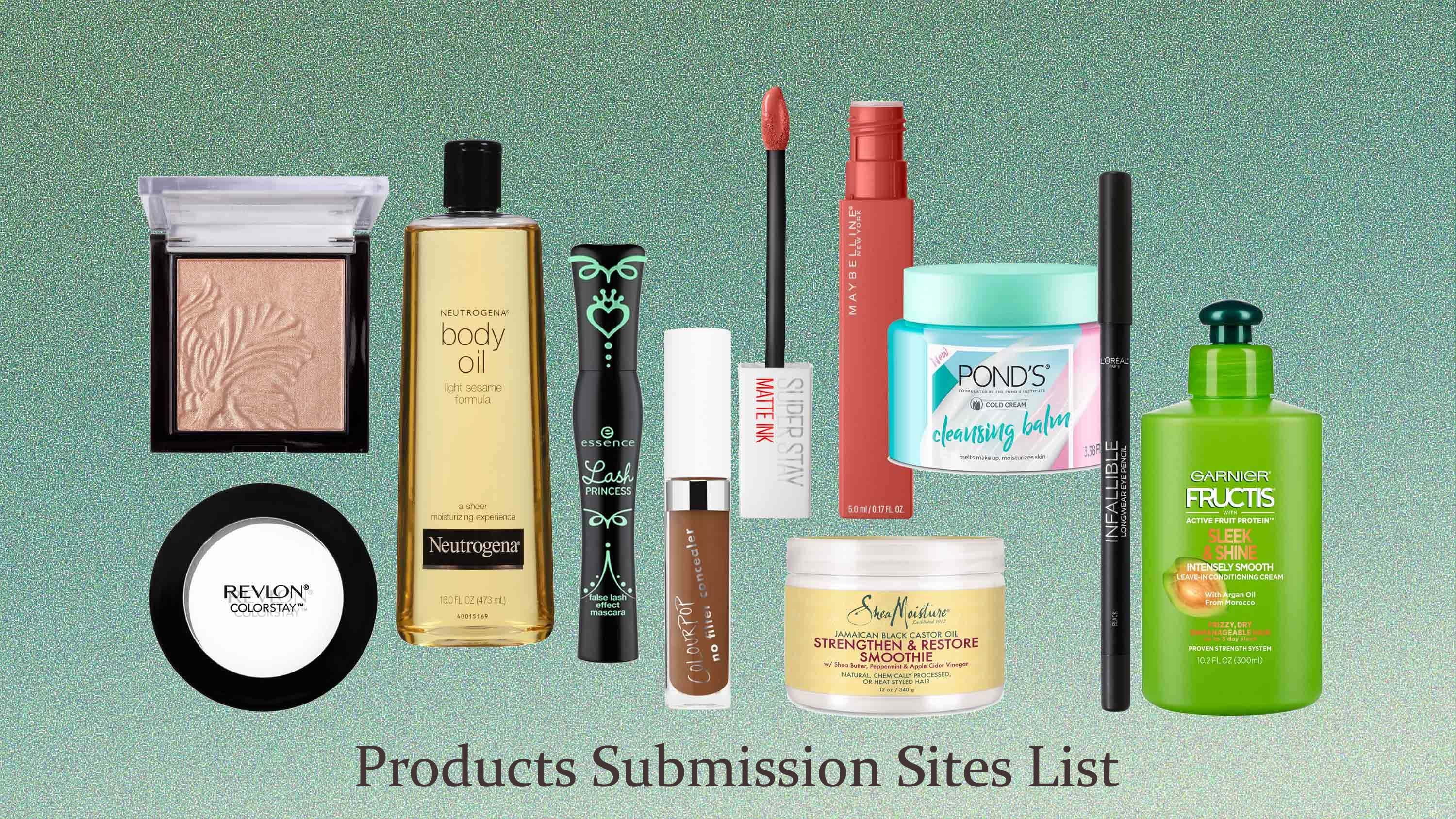Product Submission Sites List