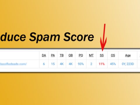 Reduce Spam Score